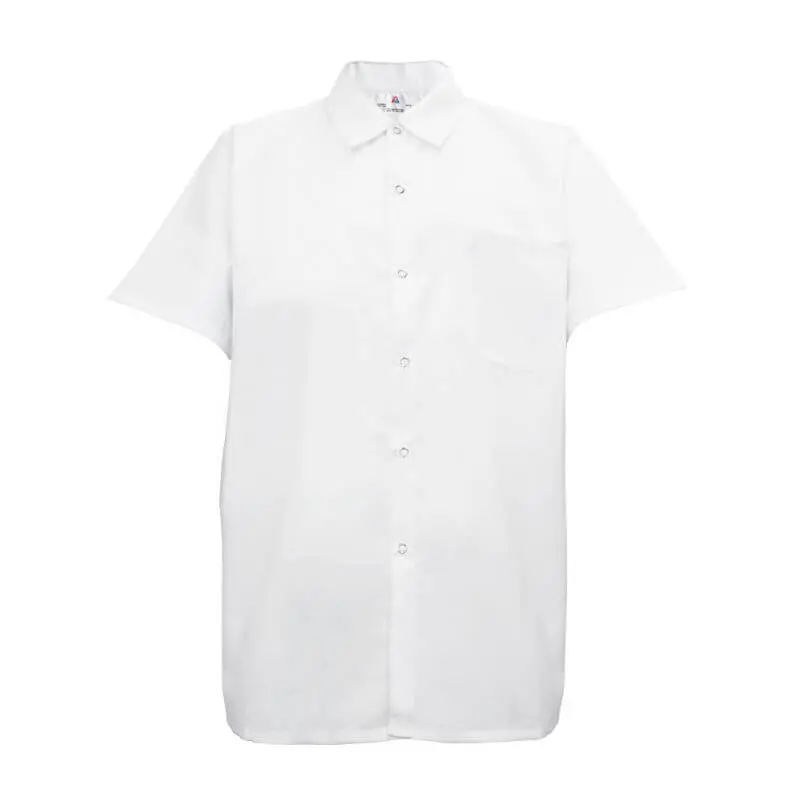 Men's Kitchen Basic Cook Shirt Short Sleeve (Style 1036)