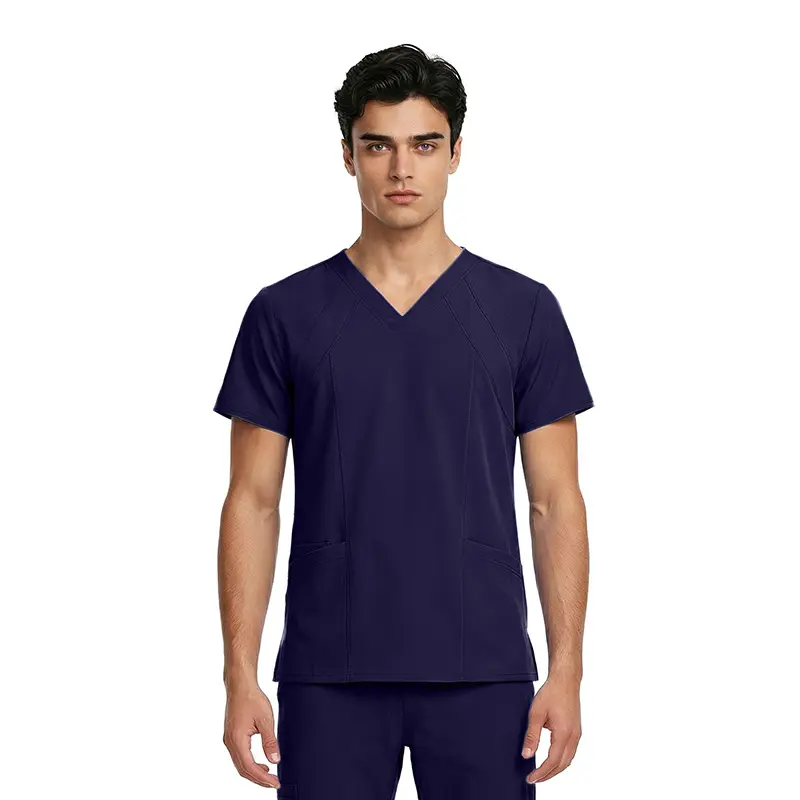 MEN'S COOL STRETCH JOGGER SCRUB TOP (STYLE# 8500TOP)